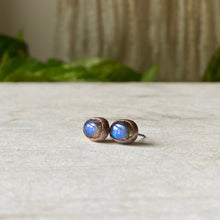Load image into Gallery viewer, Blue Labradorite Stud Earrings #3