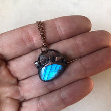 Load image into Gallery viewer, Labradorite & Clear Quartz "Soul Mate" Necklace Set - Ready to Ship