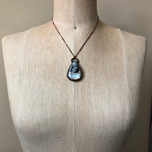 Load image into Gallery viewer, Rainbow Moonstone Necklace Teardrop #1 - Ready to Ship