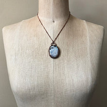 Load image into Gallery viewer, Rainbow Moonstone Necklace Oval - Ready to Ship