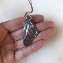 Load image into Gallery viewer, Electroformed Butterfly Wing & Labradorite Necklace - Ready to Ship
