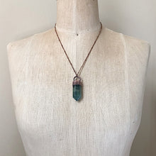 Load image into Gallery viewer, Fluorite Polished Point Necklace #3 - Ready to Ship