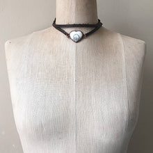 Load image into Gallery viewer, Eye of Shiva Heart Wrap Bracelet/Choker #1 - Ready to Ship