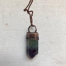 Load image into Gallery viewer, Fluorite Polished Point Necklace #1 - Ready to Ship