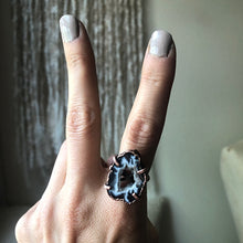 Load image into Gallery viewer, Geode Slice Ring (Size 8.5) - Ready to Ship