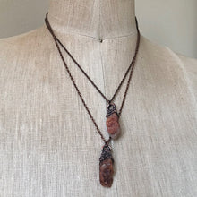Load image into Gallery viewer, Raw Sunstone Necklaces - Summer Solstice Collection 2019
