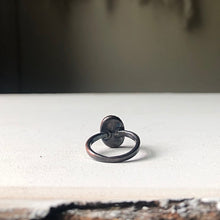 Load image into Gallery viewer, Rainbow Moonstone Ring - Oval #4 (Size 7.25) - Ready to Ship