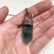 Load image into Gallery viewer, Fluorite Polished Point Necklace #3 - Ready to Ship