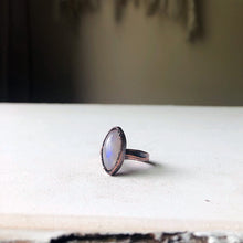 Load image into Gallery viewer, Rainbow Moonstone Ring - Marquise #1 (Size 7) - Ready to Ship