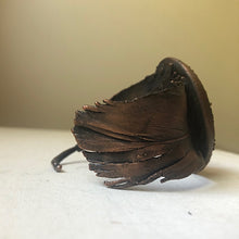 Load image into Gallery viewer, Labradorite and Electroformed Feather Cuff Bracelet - Ready to Ship