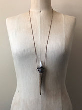 Load image into Gallery viewer, Labradorite & Naturally Shed Deer Antler Tip Necklace #2