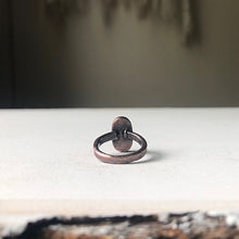 Load image into Gallery viewer, Rainbow Moonstone Ring - Oval #7 (Size 4.25) - Ready to Ship