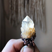 Load image into Gallery viewer, Candle Quartz Statement Necklace #3 - Summer Solstice Collection 2019