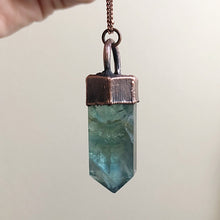 Load image into Gallery viewer, Fluorite Polished Point Necklace #3 - Ready to Ship