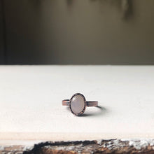 Load image into Gallery viewer, Rainbow Moonstone Ring - Oval #8 (Size 8.5) - Ready to Ship