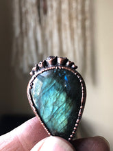 Load image into Gallery viewer, Labradorite Scryers Necklace- Ready to Ship