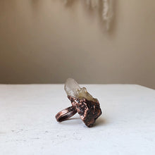 Load image into Gallery viewer, Candle Quartz Statement Ring (Size 6) - Summer Solstice Collection 2019