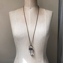 Load image into Gallery viewer, Clear Quartz Polished Point Necklace - Ready to Ship
