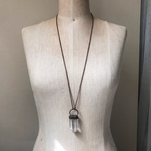 Load image into Gallery viewer, Clear Quartz Polished Point Necklace - Ready to Ship