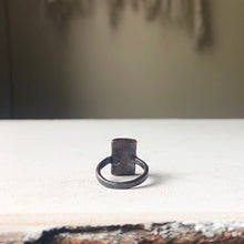 Load image into Gallery viewer, Rainbow Moonstone Ring - Rectangular #3 (Size 4.25) - Ready to Ship