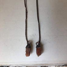 Load image into Gallery viewer, Raw Sunstone Necklaces - Summer Solstice Collection 2019