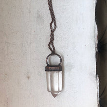 Load image into Gallery viewer, Clear Quartz Polished Point Necklace - Ready to Ship