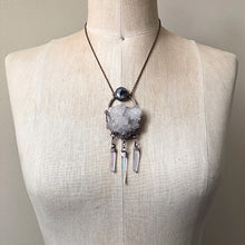 Load image into Gallery viewer, Rainbow Moon Storm Statement Necklace - Ready to Ship