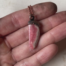 Load and play video in Gallery viewer, Rhodochrosite Necklace #4
