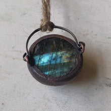 Load and play video in Gallery viewer, Labradorite Cauldron #6
