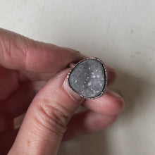 Load and play video in Gallery viewer, Druzy Portal of the Heart Ring #3 (Size 6) - Ready to Ship
