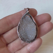 Load and play video in Gallery viewer, Ametrine Druzy Necklace - Ready to Ship

