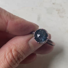 Load and play video in Gallery viewer, Blue Kyanite Ring (Size 7.5) - Ready to Ship
