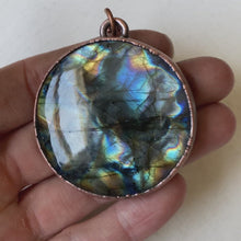 Load and play video in Gallery viewer, Labradorite “Mysterious Moon” Necklace
