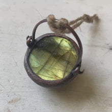 Load and play video in Gallery viewer, Labradorite Cauldron #1
