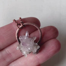 Load and play video in Gallery viewer, Vera Cruz Amethyst Cluster Necklace #1 - Ready to Ship
