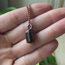 Load and play video in Gallery viewer, Dravite (Brown Tourmaline) Necklace #3
