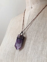 Load image into Gallery viewer, Fluorite Polished Point Necklace #7 - Equinox 2020
