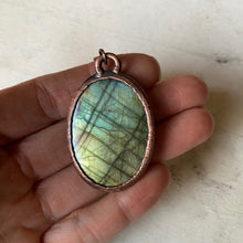 Load image into Gallery viewer, Oval Labradorite Necklace #2 - Ready to Ship
