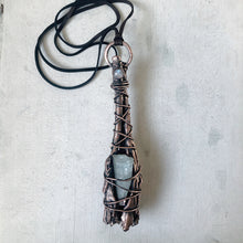 Load image into Gallery viewer, March Full Moon Sage Bundle Necklace - Ready to Ship
