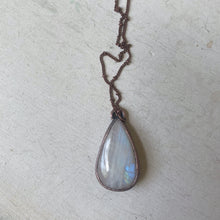 Load image into Gallery viewer, Rainbow Moonstone “Breathe” Necklace #6 - Ready to Ship
