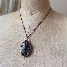 Load image into Gallery viewer, Eudialyte Oval Necklace #1 - Ready to Ship
