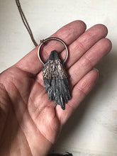 Load image into Gallery viewer, Black Kyanite Necklace #2 (Ready to Ship) - Darkness Calling Collection
