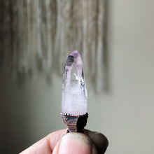 Load image into Gallery viewer, Vera Cruz Amethyst Point Necklace #4 - Snow Moon Collection
