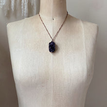 Load image into Gallery viewer, Amethyst Druzy &quot;Shine&quot; Necklace #10 - Ready to Ship
