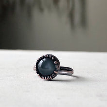 Load image into Gallery viewer, Grey Moonstone Ring - Round #2 (Size 4.5) - Ready to Ship
