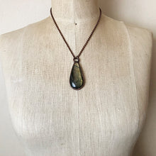 Load image into Gallery viewer, Labradorite Teardrop Necklace #1 - Ready to Ship (4/25 Update)
