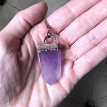 Load image into Gallery viewer, Amethyst Polished Point Necklace - Ready to Ship
