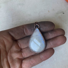 Load image into Gallery viewer, Rainbow Moonstone “Breathe” Necklace #8 - Ready to Ship
