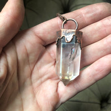 Load image into Gallery viewer, Polished Angel Aura Point Necklace #4 - Ready to Ship
