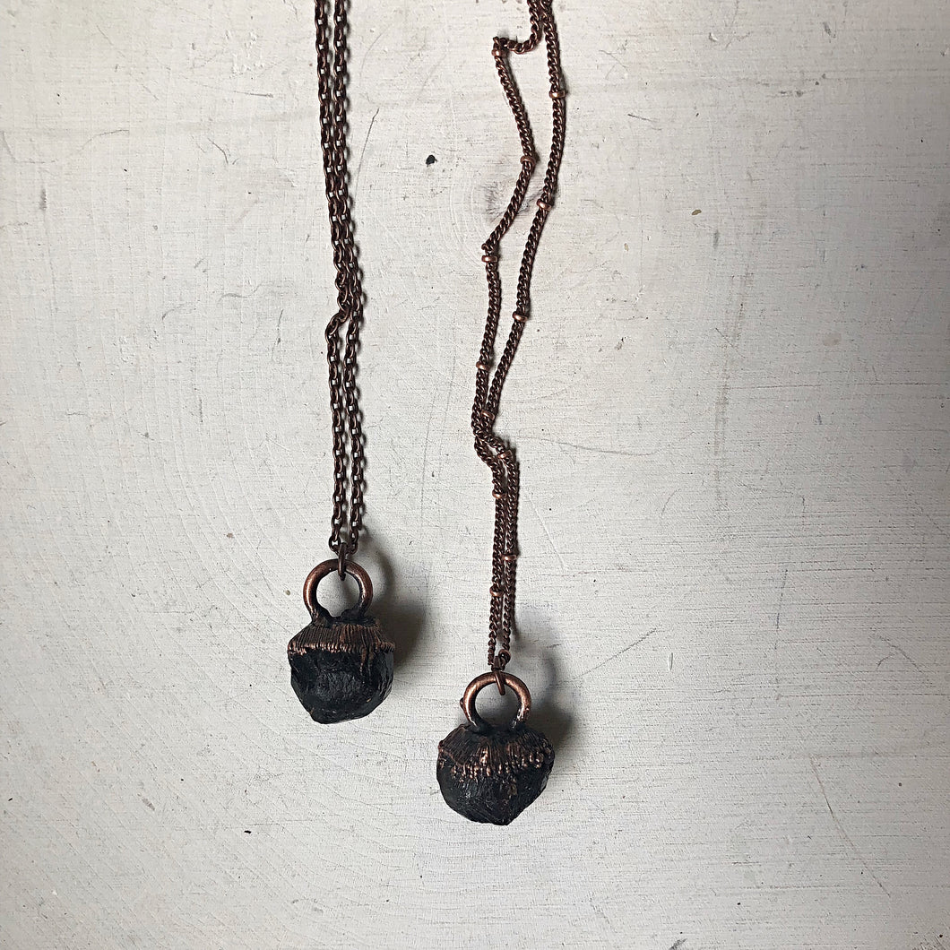 Raw Garnet Necklace - Made to Order